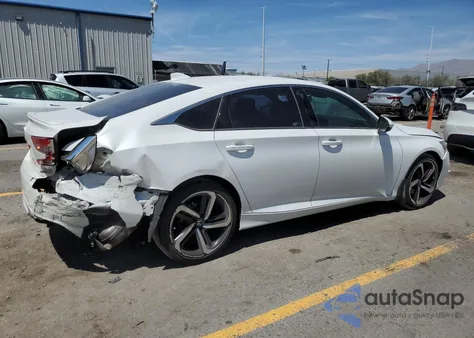 2018 Honda Accord Sport from USA, damaged, VIN 1HGCV2F33JA007713